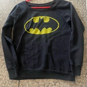 batman sweatshirt.